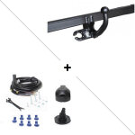 Attelage audi 80 berline & break (11 / 91 - 11 / 96) col de cygne + faisceau universel 7 broches