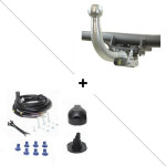 Attelage audi 80 cabriolet (01 / 94 - 08 / 00) rdsoh + faisceau universel 7 broches