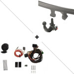 Attelage audi a3 cabriolet type 8v (02 / 2014 - 06 / 2016) rdsov + faisceau sp�cifique 13 broches trail ...