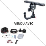 Attelage bmw srie 3 break (09 / 05 - 02 / 12) rdsov + faisceau universel 7 broches + boitier lectronique ...