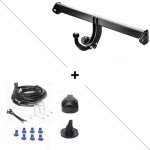 Attelage chrysler grand voyager (01 / 08 - ) col de cygne + faisceau universel 7 broches