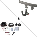 Attelage cupra ateca (09 / 18 - ) rdsov + faisceau universel 7 broches + boitier électronique Attelage cupra ateca (09 / 18 - ) rdsov + faisceau universel 7 broches + boitier électronique