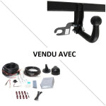 Attelage fiat doblo cng uniquement (02 / 10 - 05 / 22) col de cygne + faisceau universel 7 broches + ... Attelage fiat doblo cng uniquement (02 / 10 - 05 / 22) col de cygne + faisceau universel 7 broches + ...