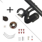 Attelage fiat panda (4x4 06 / 04 - 01 / 12) col de cygne + faisceau universel 7 broches + boitier électronique ... Attelage fiat panda (4x4 06 / 04 - 01 / 12) col de cygne + faisceau universel 7 broches + boitier électronique ...