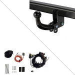 Attelage ford fiesta (10 / 2008 - 12 / 2012) col de cygne + faisceau sp�cifique 7 broches ac