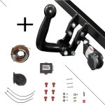 Attelage ford mondeo 4 portes (06 / 07 - ) col de cygne + faisceau universel 7 broches + boitier lectronique ...