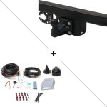 Attelage ford transit fourgon uniquement (01 / 14 - ) standard + faisceau universel 7 broches + boitier ...