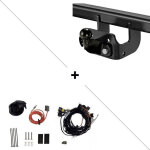 Attelage ford transit / tourneo plateau (06 / 2014 - 05 / 2016) standard + faisceau sp�cifique 7 broches ...