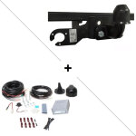 Attelage hyundai h350 fourgon avc marchepied emp 3670 mm (07 / 15 - ) standard + faisceau universel 7 ...