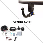 Attelage hyundai i40 (berline 02 / 12 - 08 / 15) rdsov + faisceau universel 7 broches + boitier �lectronique ...