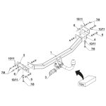 Attelage kia cee'd berline (01 / 07 - 05 / 12) rdsoh + faisceau universel 7 broches