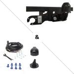 Attelage land rover discovery (01 / 99 - 12 / 04) standard + faisceau universel 7 broches