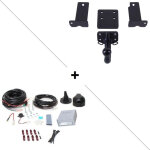 Attelage mercedes classe m (w163 01 / 98 - 07 / 05) standard + faisceau universel 7 broches + boitier ...
