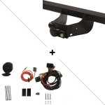 Attelage mitsubishi l200 4x4 uniquement (09 / 2019 - 12 / 2023) standard + faisceau sp�cifique 13 broches ...