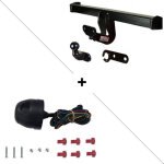 Attelage peugeot 306 berline (01 / 93 - 12 / 02) standard + faisceau universel 7 broches Attelage peugeot 306 berline (01 / 93 - 12 / 02) standard + faisceau universel 7 broches