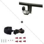Attelage peugeot 406 coup (05 / 97 - 10 / 04) standard + faisceau universel 7 broches