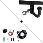 Attelage peugeot expert iii amnag (05 / 16 - ) col de cygne + faisceau spcifique 7 broches