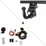 Attelage porsche macan y compris pack sport design (04 / 2014 - 01 / 2024) rdsov + faisceau sp�cifique ...