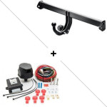 Attelage renault clio 4 break (03 / 13 - ) col de cygne + faisceau universel 7 broches + boitier électronique ... Attelage renault clio 4 break (03 / 13 - ) col de cygne + faisceau universel 7 broches + boitier électronique ...