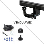 Attelage renault grand espace (01 / 97 - 09 / 02) col de cygne + faisceau universel 7 broches + boitier ... Attelage renault grand espace (01 / 97 - 09 / 02) col de cygne + faisceau universel 7 broches + boitier ...