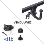 Attelage renault koleos (05 / 08 - 02 / 17) rdsov + faisceau universel 7 broches