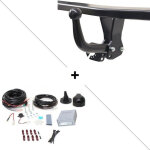 Attelage renault megane 4 berline phase 2 (05 / 20 - ) col de cygne + faisceau universel 7 broches + ...