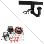 Attelage renault mgane 4 estate phase 2 (break 05 / 20 - ) col de cygne + faisceau universel 7 broches ...
