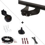 Attelage renault trafic ii (07 / 01 - 08 / 14) standard + faisceau universel 7 broches utilitaire Attelage renault trafic ii (07 / 01 - 08 / 14) standard + faisceau universel 7 broches utilitaire