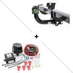 Attelage seat alhambra (01 / 11 - ) col de cygne + faisceau universel 7 broches + boitier électronique ... Attelage seat alhambra (01 / 11 - ) col de cygne + faisceau universel 7 broches + boitier électronique ...