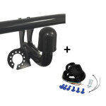 Attelage seat cordoba (break 10 / 99 - 01 / 03) col de cygne + faisceau universel 7 broches Attelage seat cordoba (break 10 / 99 - 01 / 03) col de cygne + faisceau universel 7 broches