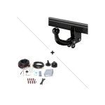 Attelage skoda superb (10 / 15 - ) col de cygne + faisceau universel 7 broches + boitier lectronique ...