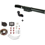 Attelage toyota land cruiser hdj100 (05 / 98 - 02 / 08) standard + faisceau universel 7 broches + boitier ...