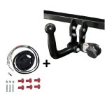 Attelage toyota urban cruiser (4x4 04 / 09 - ) col de cygne + faisceau universel 7 broches Attelage toyota urban cruiser (4x4 04 / 09 - ) col de cygne + faisceau universel 7 broches