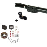 Attelage volkswagen amarok avec marchepied (08 / 10 - ) standard + faisceau universel 7 broches + boitier ...