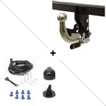 Attelage volkswagen golf 4 cabriolet (04 / 98 - 06 / 02) rdsoh + faisceau universel 7 broches