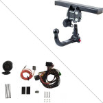 Attelage volkswagen transporter t5 fourgon (05 / 2003 - 09 / 2009) rdsov + faisceau sp�cifique 13 broches ...