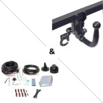Attelage volvo v50 (02 / 04 - ) rdsov + faisceau universel 7 broches + boitier �lectronique