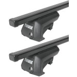 Barres de toit audi 100 break type 44 (03 / 83 - 06 / 91) thule squarebar acier