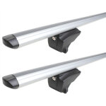 Barres de toit audi q3 (10 / 11 - 06 / 18) menabo pick - up