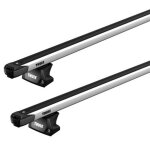 Barres de toit bmw srie 2 gran coup (11 / 19 - ) thule slidebar alu