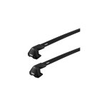 Barres de toit chevrolet trailblazer (05 / 20 - ) thule wingbar edge black alu