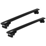 Barres de toit citron c3 picasso (03 / 09 - ) thule wingbar evo black alu