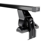 Barres de toit dacia logan berline (05 / 05 - 04 / 13) menabo omega plus l alu