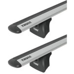 Barres de toit fiat doblo (02 / 10 - ) thule wingbar evo alu