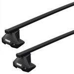 Barres de toit ford kuga iii (07 / 19 - ) thule squarebar acier