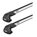 Barres de toit hyundai i30 berline (01 / 17 - 08 / 18) thule wingbar edge alu