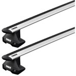 Barres de toit isuzu d - max (11 / 19 - ) thule wingbar alu