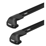 Barres de toit kia cee'd berline sans toit panoramique (06 / 12 - 02 / 18) thule wingbar edge black alu ...