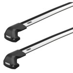 Barres de toit mercedes classe c w204 (03 / 07 - 03 / 14) thule wingbar edge alu