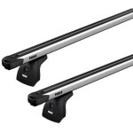 Barres de toit mercedes eqe (02 / 22 - ) thule slidebar alu